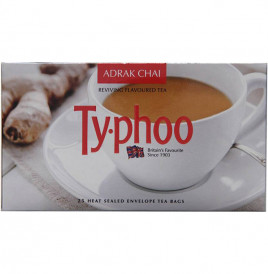 Typhoo Adrak Chai - Reviving Flavoured Tea  Box  25 pcs